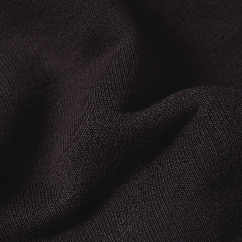 G-STAR Outlet Boys Hooded Sweater Unbrushed Black