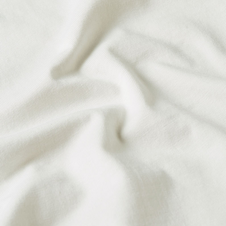 G-STAR Outlet Top Slim Comic para Niñas Blanco