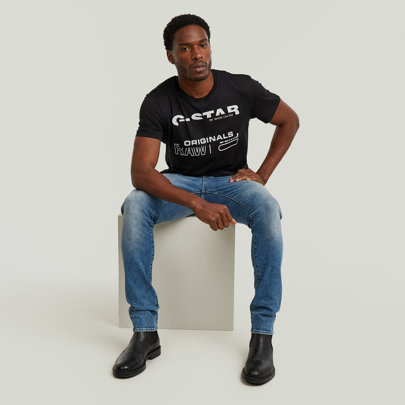 G-STAR Outlet 3301 Slim Jeans Medium blue