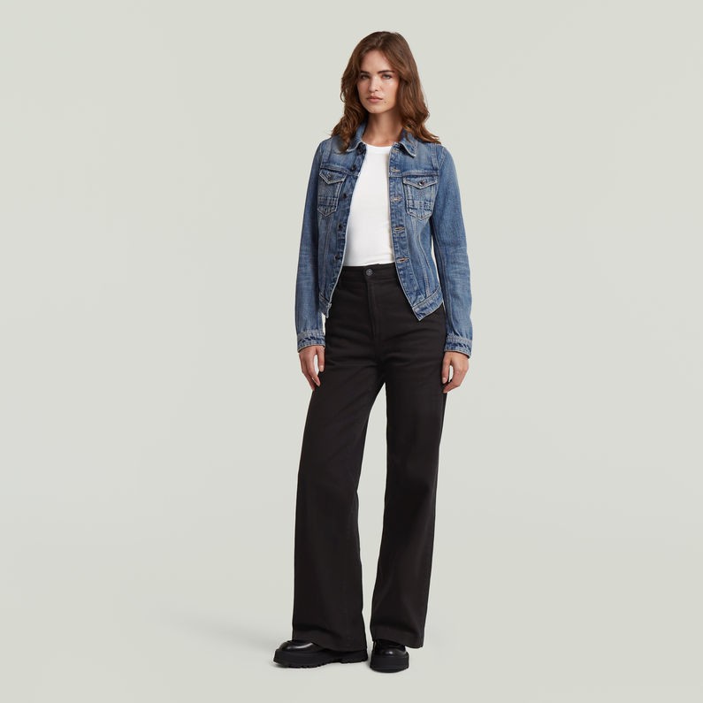 G-STAR Outlet Jeans Deck 2.0 High Loose Chino Negro