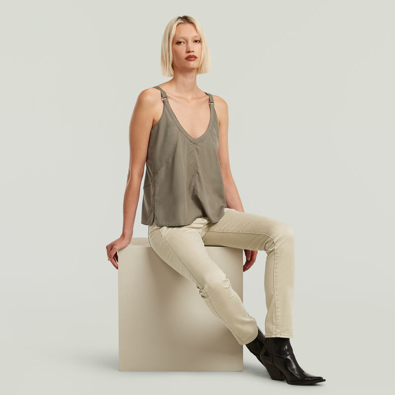 G-STAR Outlet Pantalones Midge Slim Straight Chino Beige