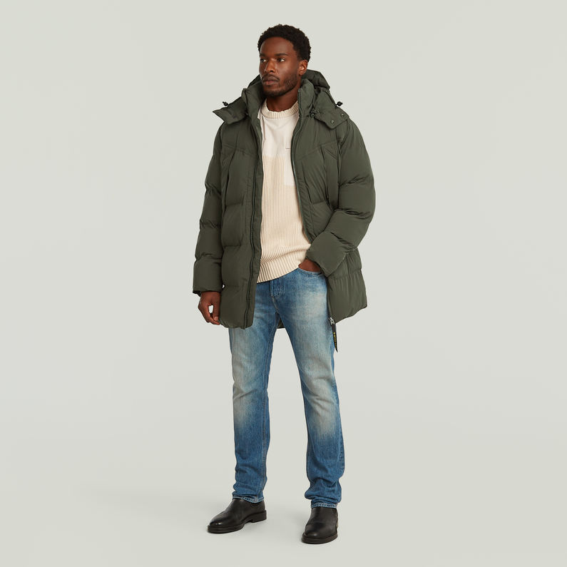 G-STAR Outlet G-Whistler Padded Hooded Parka 2.0 Grey