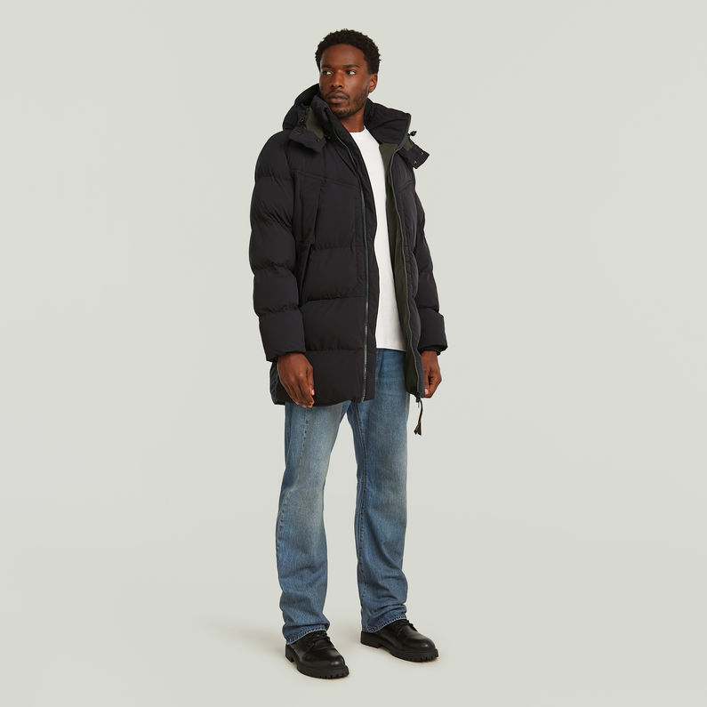G-STAR Outlet G-Whistler Padded Hooded Parka 2.0 Black