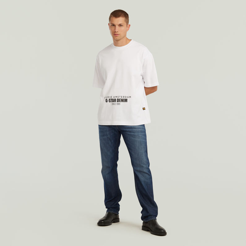 G-STAR Outlet Jeans Mosa Straight Azul intermedio