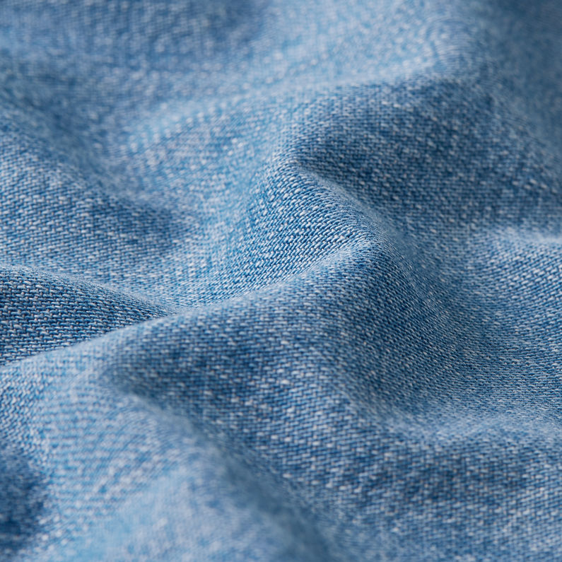 G-STAR Outlet Vestido Relaxed Drawcord Denim Azul claro