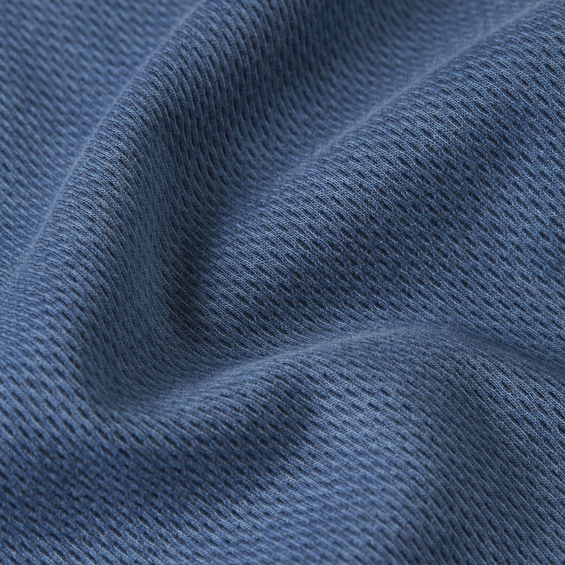 G-STAR Outlet Vestido Overdyed Asymmetrical Zip Azul intermedio