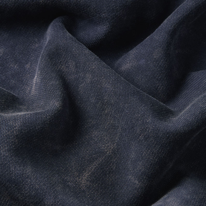 G-STAR Outlet Vestido Loose Overdyed Hooded Sweater Azul oscuro