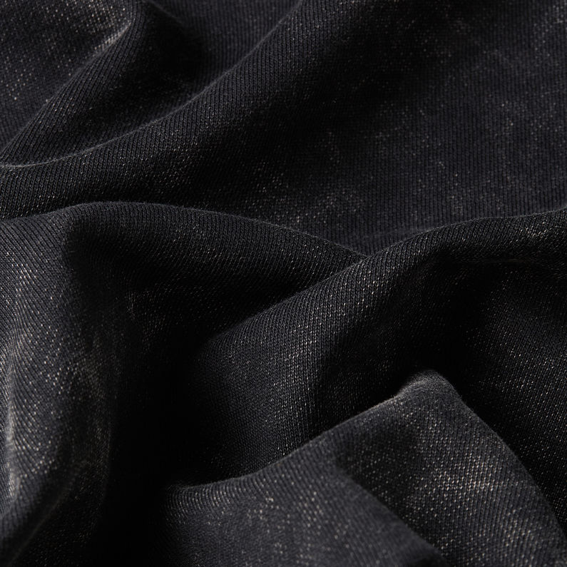 G-STAR Outlet Vestido Loose Overdyed Hooded Sweater Negro