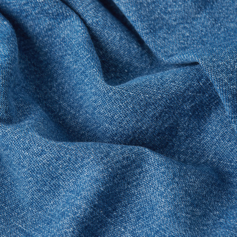 G-STAR Outlet Vestido Relaxed Drawcord Azul intermedio