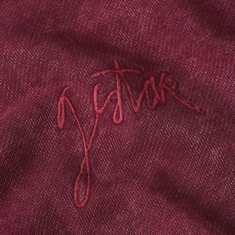 G-STAR Outlet Vestido de punto línea A Rojo