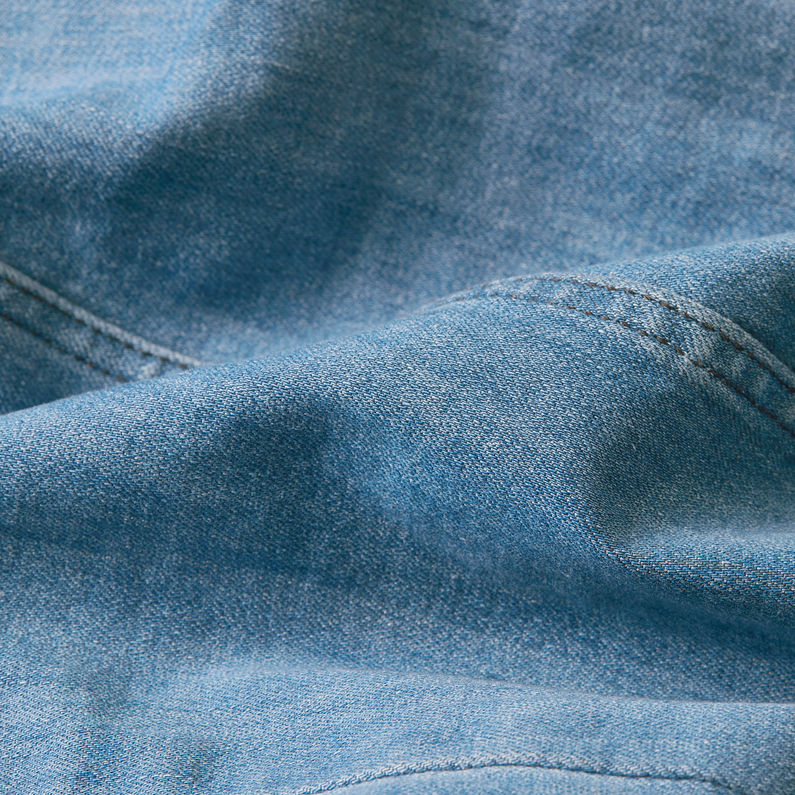 G-STAR Outlet Vestido Tacoma Slim Flare Azul intermedio