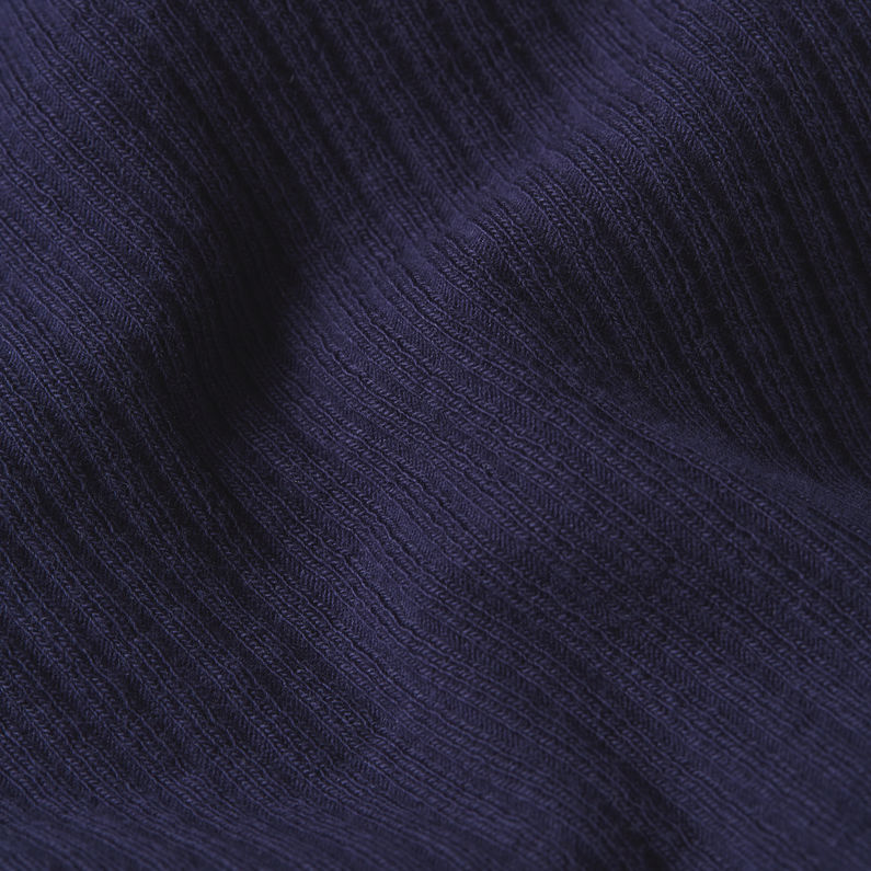 G-STAR Outlet Rib Slim Dress Dark blue