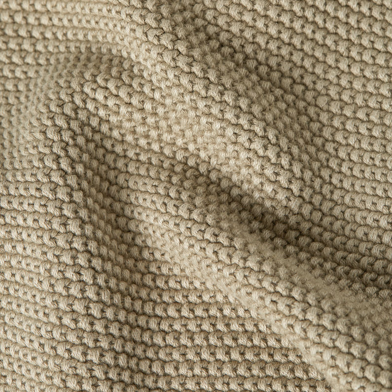 G-STAR Outlet Prenda teñida de punto con estructura Beige