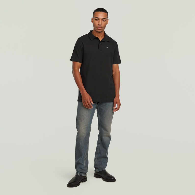 G-STAR Outlet Polo con estructura Negro