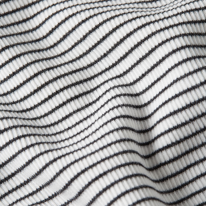 G-STAR Outlet Camiseta Stripped Slim Mock Multi color