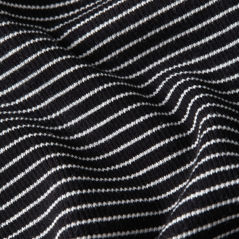 G-STAR Outlet Camiseta Stripped Slim Mock Multi color