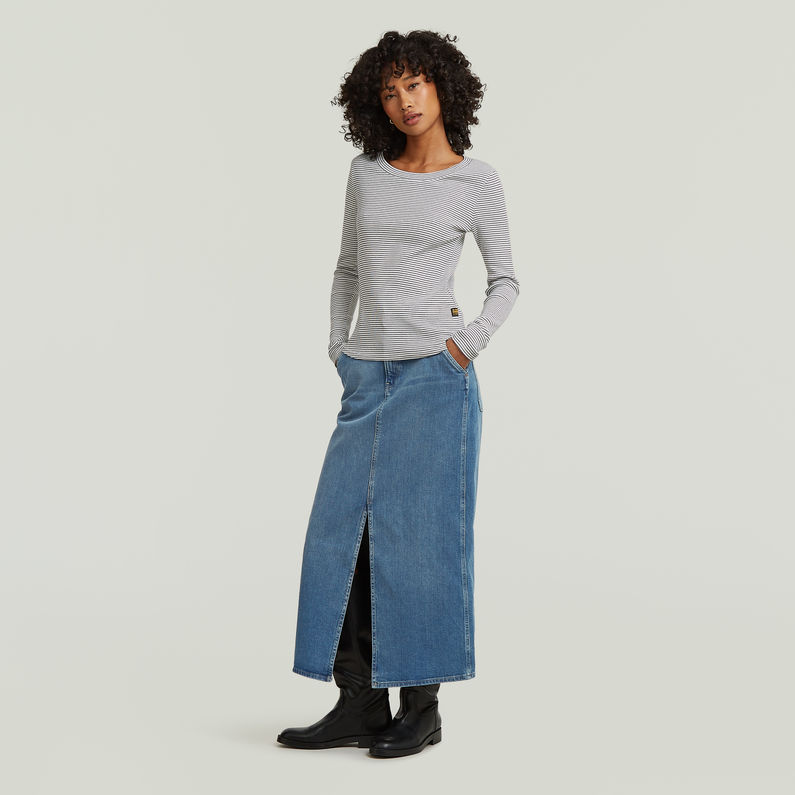 G-STAR Outlet Camiseta Stripe Slim Multi color