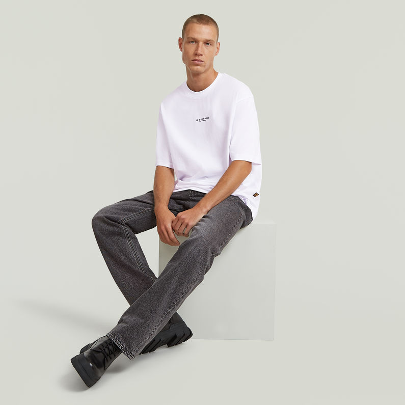 G-STAR Outlet Center Chest Boxy T-Shirt White