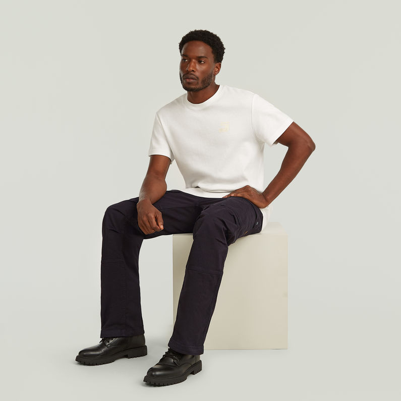 G-STAR Outlet Pantalones 3D Regular Straight Cargo Negro