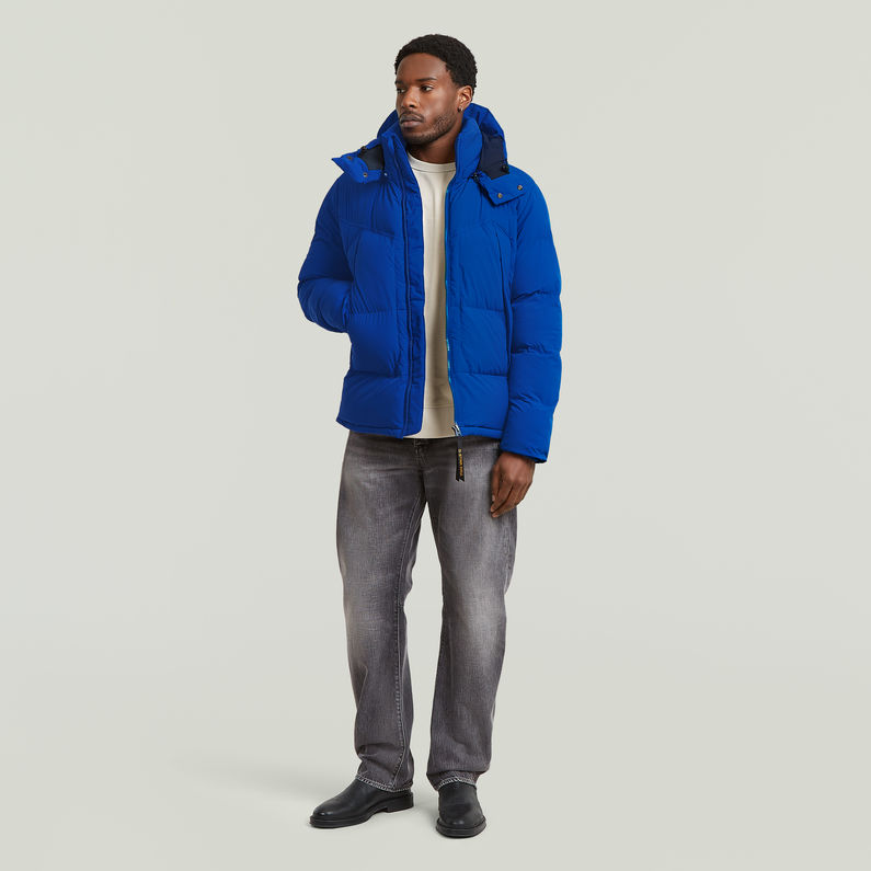 G-STAR Outlet G-Whistler Padded Hooded Jacket 2.0 Medium blue