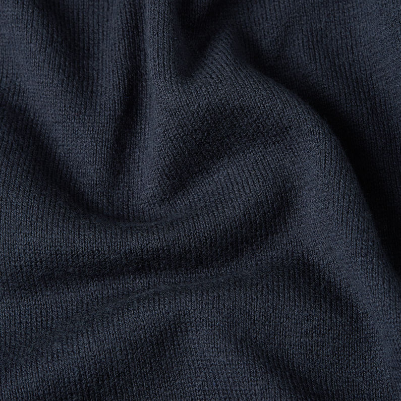 G-STAR Outlet The Floris - Suéter Correct Crew Neck Azul oscuro