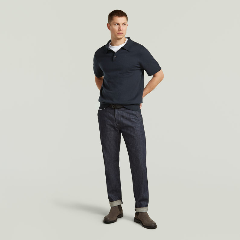 G-STAR Outlet Polo The Willem - Correct Azul oscuro