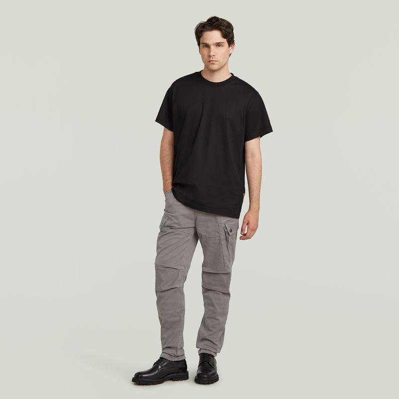 G-STAR Outlet Pantalones Roxic Zip Straight Tapered Gris