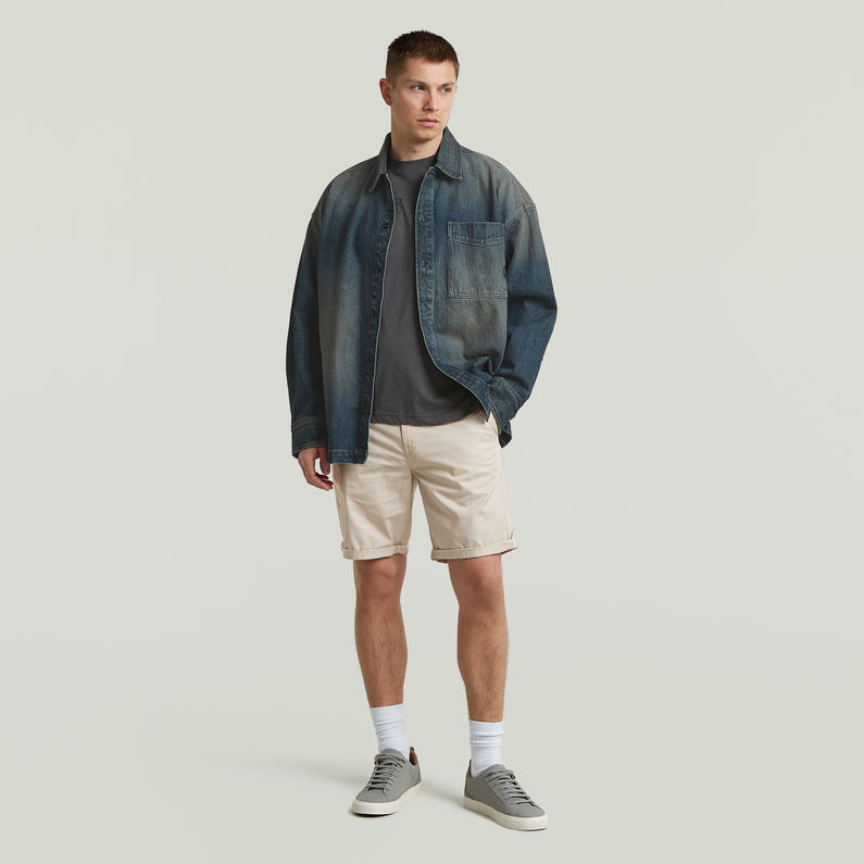 G-STAR Outlet Shorts Bronson Straight Beige