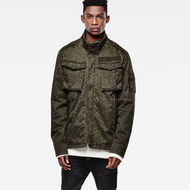 G-Star RAW | Men | Overshirts | Rovic Overshirt , Asfalt Grey