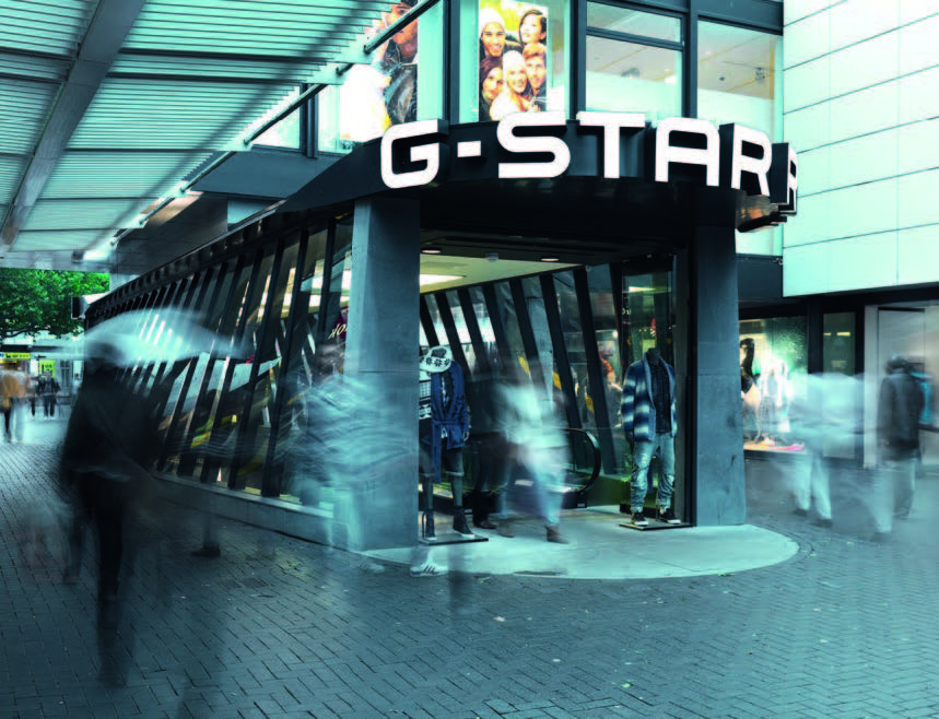 Monetair Maria Lijm G-Star RAW Store Rotterdam Lijnbaan