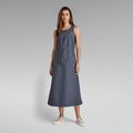 Utility Dress - Medium blue - Women