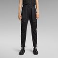 Cargo 3D Boyfriend Track Pants - Black - Women