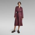 Wrap Dress - Purple - Women