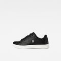 Cadet Leather Sneakers - Black - Women