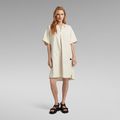 Comfy Tunic Dress - White - Women