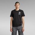 Badges T-Shirt - Black - Men