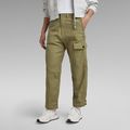 Cargo Relaxed Pants - Green - Women