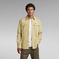 Marine Slim Shirt - Green - Men