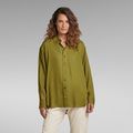 Dress Shirt - Green - Women