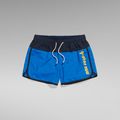 Carnic Graphic Swim Shorts - Dark blue - Men