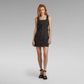 Sleeveless Dress - Black - Women