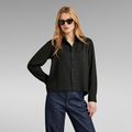 Boxy Shirt - Black - Women