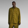 TP Button Down Oversized Shirt - Green - Men