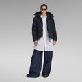 Whistler Short Puffer Jacket - Dark blue - Women