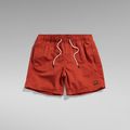 Dirik Solid Swim Shorts - Red - Men