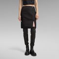 Pencil Skirt - Black - Women