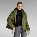 G-Whistler Short Padded Jacket - Green - Women