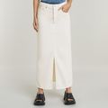 Viktoria Long Skirt - White - Women