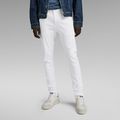 Kairori 3D Slim Jeans - White - Men