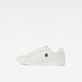 Cadet Leather Sneakers - White - Women